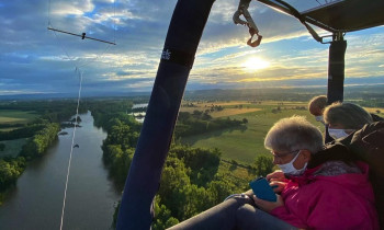 Baptême en Montgolfière - Montrond-les-Bains et la Plaine du Forez