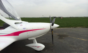 Vol d'initiation au pilotage en avion léger depuis Cambrai
