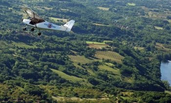 Baptême de l'air en avion ULM à Figeac