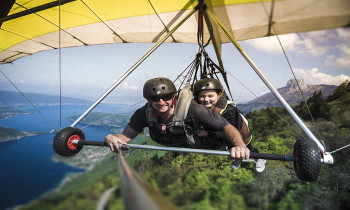 Baptême en Deltaplane - Lac d'Annecy