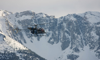 Vol en hélicoptère des neiges Cerdagne - 20 min - 2p
