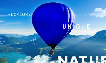 Vol en montgolfière au Lac d'Annecy