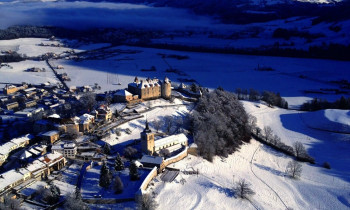 Vol en montgolfière au dessus du Canton de Château-d'Oex