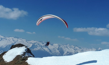 Vol en Parapente à ski - Grand Tourmalet 