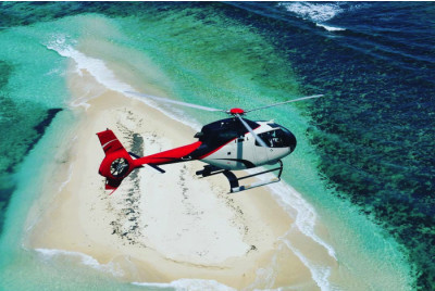 Vol en Hélicoptère à l'Île Maurice Sud depuis Chamarel
