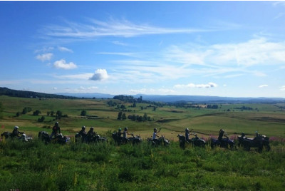 Randonnée en quad - proche du Puy-en-Velay
