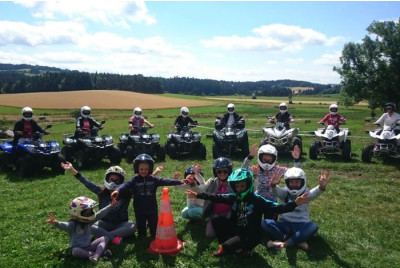 Randonnée en quad - proche du Puy-en-Velay