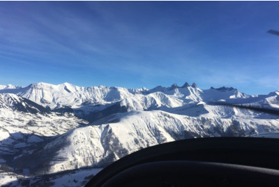 Vol en avion léger ULM multiaxes - Grenoble 