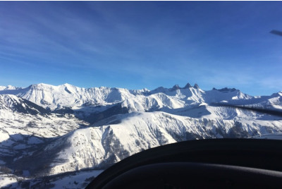 Vol en avion léger ULM multiaxes - Grenoble 