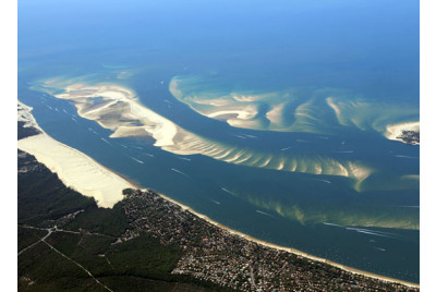 Baptême hélicoptère autour du Bassin d'Arcachon, Dune du Pilat, Cap Ferret
