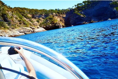Balade privative en bateau - les Îles d'Or