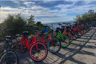 Balade touristique en vélo électrique E-Bike à Nice 