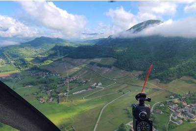 Baptême en hélicoptère proche Chambéry