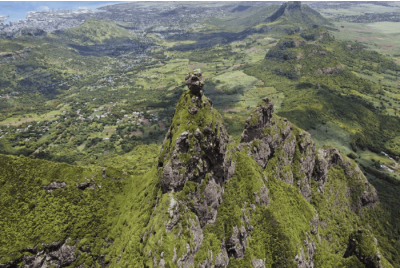 Vol en Hélicoptère à l'Île Maurice Sud depuis Chamarel