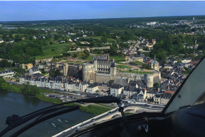 Survol des Châteaux de la Loire en Hélicoptère - Tours