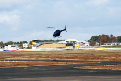 Baptême hélicoptère Circuit des 24h du Mans