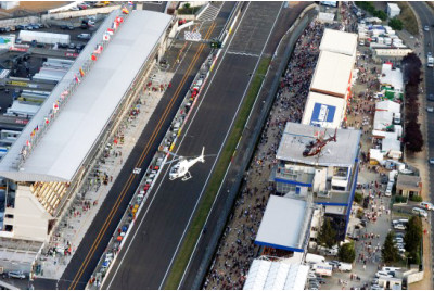 Baptême hélicoptère Circuit des 24h du Mans
