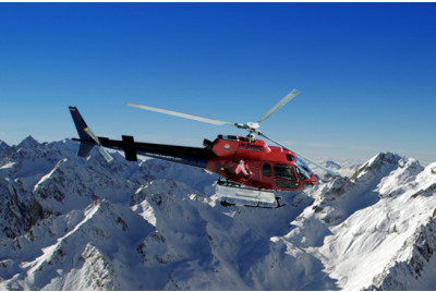 Vol privatif en hélicoptère les 3 vallées et le Mont-Blanc depuis Méribel