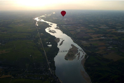 Baptême en Montgolfière au château de Chenonceau