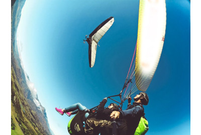 Baptême en Parapente ou Deltaplane - Lac d'Annecy