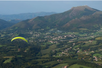 Baptême en ULM paramoteur sur la côte Basque proche de Biarritz