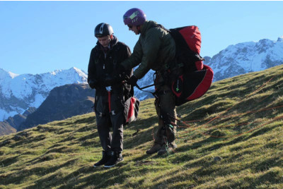 Baptême de l'air en Parapente - Col du Tourmalet