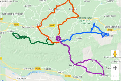 Balade touristique en vélo électrique à la découverte de Bonnieux