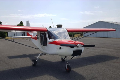 Baptême en avion léger au dessus du bassin d'Arcachon