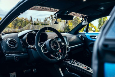 Conduite en Alpine A110S sur route - Colmar