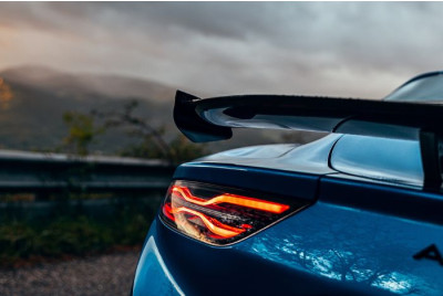 Conduite en Alpine A110S sur route - Colmar