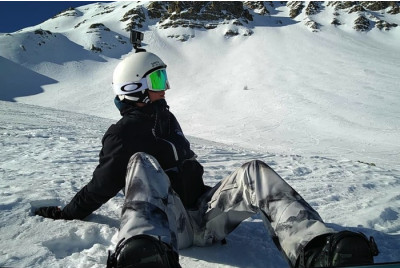 Cours de Snowboard Freeride - Vars (05)