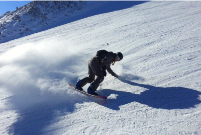 Cours de Snowboard Freeride - Vars (05)