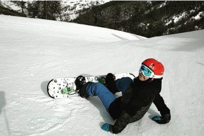 Cours de Snowboard Freeride - Vars (05)