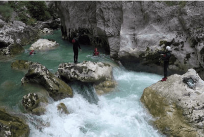 Découverte du canyoning dans les Gorges du Verdon 
