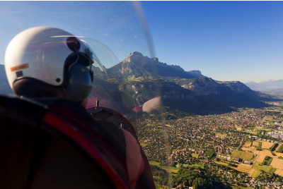 Vol en avion léger ULM multiaxes - Grenoble 