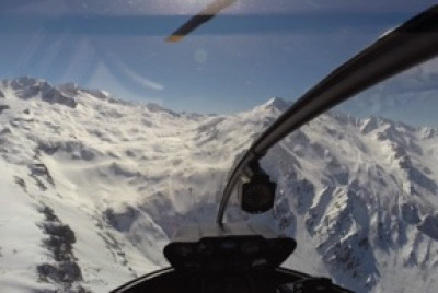 Vol en hélicoptère autour de Grenoble