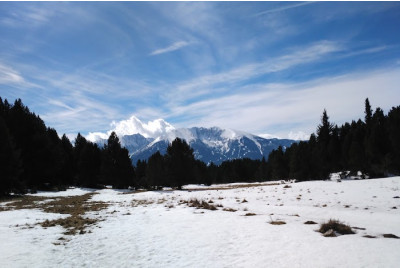 Vol en hélicoptère des neiges - proche Font Romeu