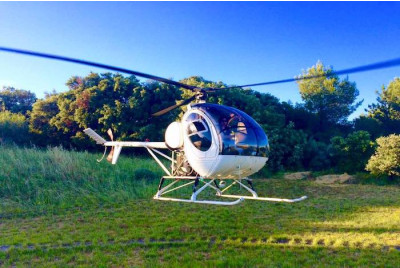 Baptême de l'air en hélicoptère privé avec le Père Noël - proche Montpellier