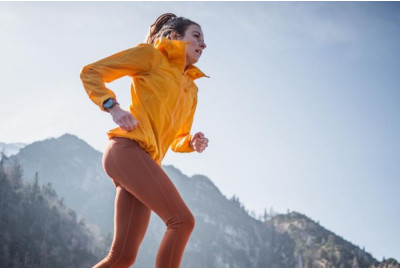 Ma séance de course Trail avec Elise Poncet près du Mont-Blanc