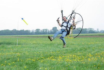 Initiation pilotage paramoteur proche Colmar