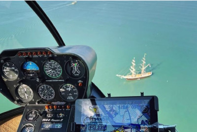 Vol d'initiation "Découverte" en hélicoptère + 2 passagers - Camargue 