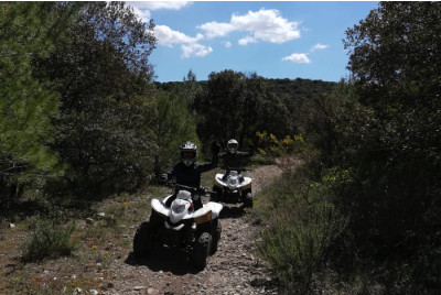 Randonnée & Initiation en Quad près de Clermont l'Hérault ou Béziers