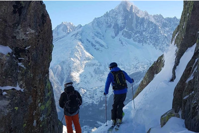 Journée ski hors piste - Mont-Blanc