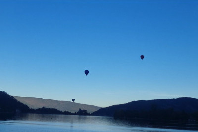 Vol en montgolfière au Lac d'Annecy