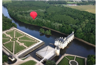 Baptême en Montgolfière au château de Chenonceau