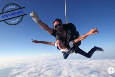 Saut en Parachute Tandem en Normandie proche Paris