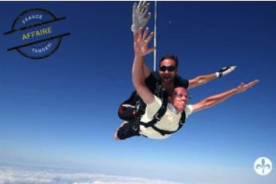 Saut en Parachute Tandem en Normandie proche Paris