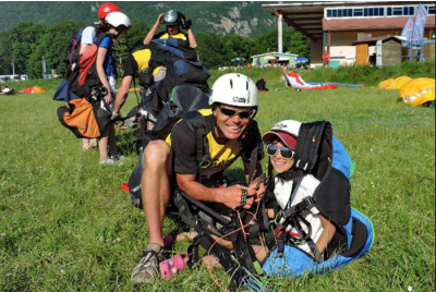 Baptême de vol en parapente - Annecy 