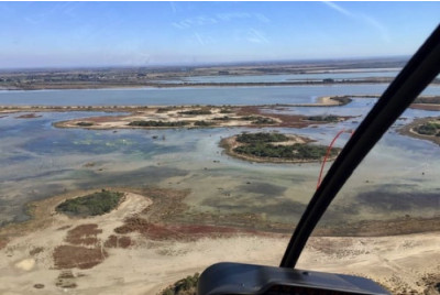 Vol d'initiation "Découverte" en hélicoptère + 2 passagers - Camargue 