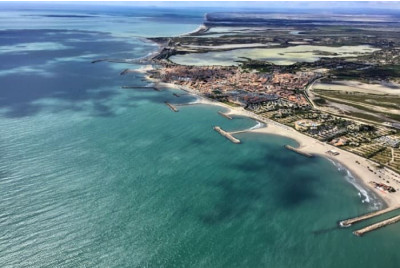 Vol d'initiation "Découverte" en hélicoptère + 2 passagers - Camargue 